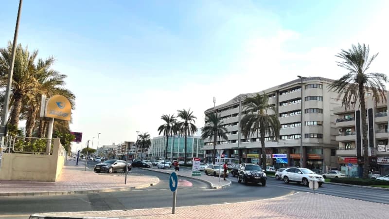 Billboard advertising on Karama, Dubai, UAE